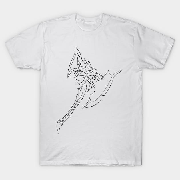 God King Ax T-Shirt by DeLyss-Iouz